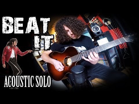 Beat It Solo by Eddie Van Halen | Acoustic Guitar Cover
