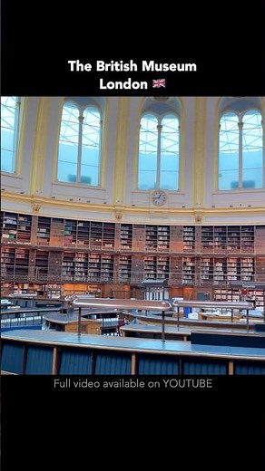 Inside London’s Stunning British Museum! 🤯🏛️ | #Shorts #BritishMuseum #London #Travel #UK