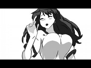 Sexy Giantess Anime Girl Breast Expansion When She Runs
