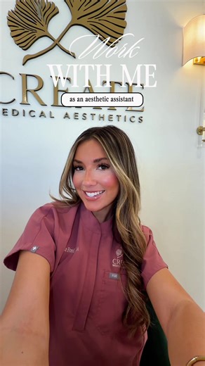 Come spend the day with me as an aesthetic assistant 🎀💞 #aestheticassistant #assistant #medicalaasistant #medspalife #medspatiktok