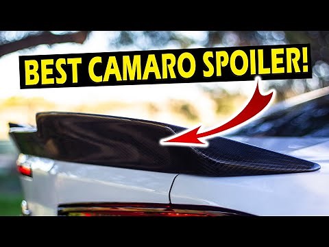 2016-2024 Camaro Notched Spoiler Install & Review | Anvil Auto