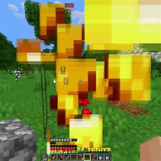 Smoothie made an ghost block parkour in minecraft | #shorts #minecraft #minecraftedit #judelow