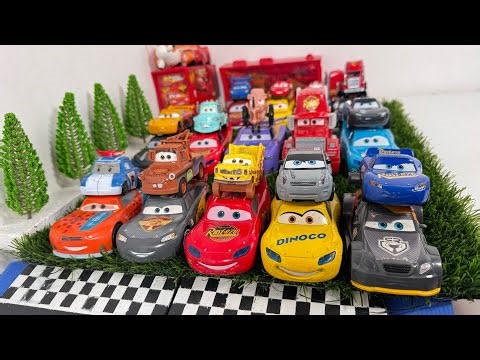 Lot of Disney Pixar Cars Unboxing Review | Lightning Mcqueen Bubble RC Cars | Sliding Cars ASMR