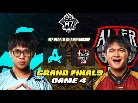 AURORA PH vs ALTER EGO GAME 4 | M7 WORLD CHAMPIONSHIP - GRAND FINALS | RORA vs AE