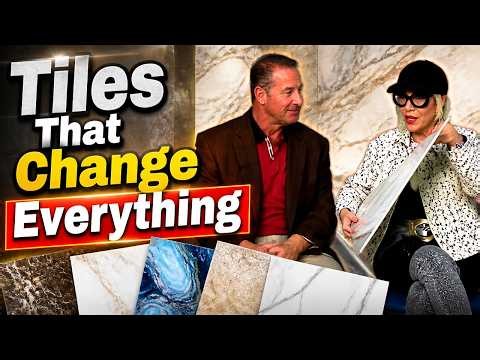 Tile & Marble Trends You Need to See | Porcelain, Travertine, Marble & More | No Rules Just Design