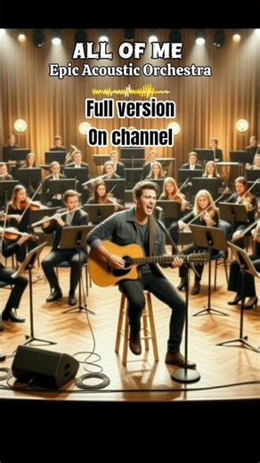 All of Me – Emotional Acoustic Orchestra 🎻❤️ (Short Cover)