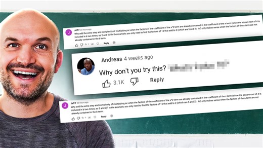 I learned to factor from my comments