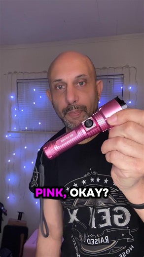 Pink Skyfire flashlight. All alloy aluminum super bright flashlight. #skyfire #flashlight #bfcm