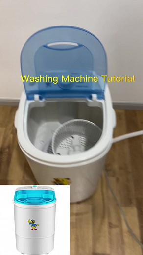 Portable Washing Machine Tutorial: Efficient Use Guide