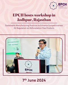 On 7th June the Export Promotion Council for Handicrafts organised a...