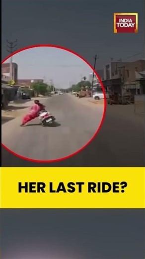 Viral Video | HER LAST RIDE ? #shorts #indiatoday #accidentnews #scootyviralvideo