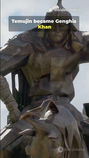 Genghis Khan: The World's Strongest General #fact #facts #nikolatesla #genghiskhan