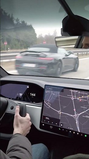 TESLA MODEL X PLAID VS SL AMG!!!