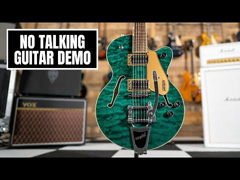 No Talking Guitar Demo Gretsch G5655T QM Electromatic Center Block Jr