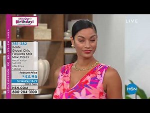 HSN | Iman Global Chic Fashions Celebration 07.18.2021 - 05 PM