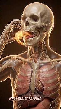 What Happens Inside Your Body When You Eat Shrimp? The 3D Truth Is INSANE 🦐🍤🤯