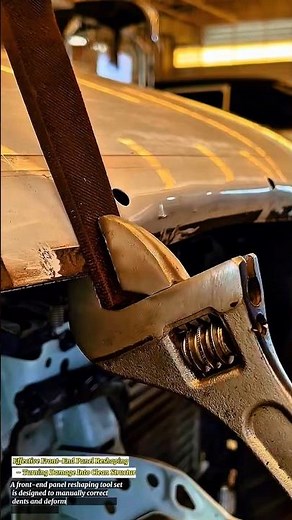 Effective Front-End Panel Reshaping – Turning Damage Into Clean Structure*