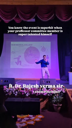 NAVRAS 2025 on Instagram: "Smooth Endocrinologist. (A nod to "Smooth Criminal"!) Our respected Dr. Rajesh verma sir "Moonwalking his way to hormone balance!"🔥 🕺🩺 #doctor #neet #medicos"