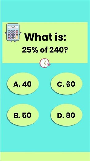 Can You Solve This Percentage Problem? 📊 Most People Rush It
