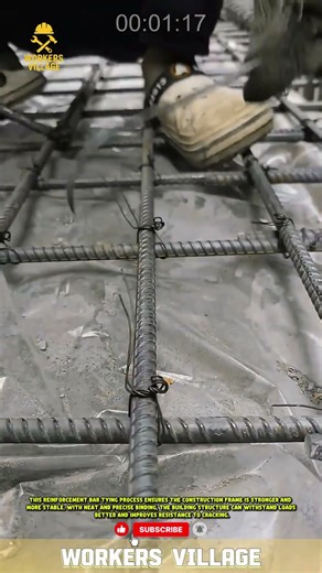 **Strong Reinforcement Bar Ties** #workersvillage #innovation #constructioninnovation #tools