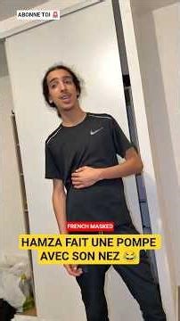 HAMZA FAIT UNE POMPE AVEC SON NEZ #shorts #story #nasdas #teamnasdas