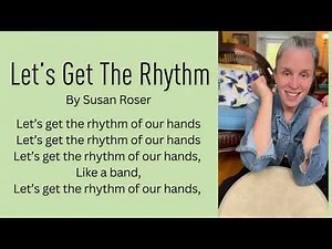 Let's Get The Rhythm | A Rhythm Rhyme For Toddlers & Preschoolers