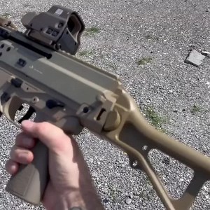 28 reactions | @b_t_usa apc9pro with the @gsltechnology scorpion all in some creamy FDE! #GSL #GSLTechnology #pewpew #pewfinger #daily #apc9pro #bandt #secondamendment | GSL Technology Suppressors | Facebook