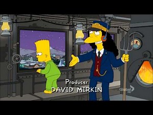 Simpsons Polar Express