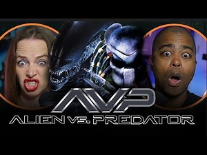 ALIEN VS PREDATOR (2004) THE BATTLE OF THE CENTURY - MOVIE REACTION! - First Time Watching - Review