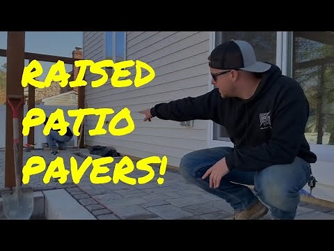 Installing Pavers On A Raised Patio - Farwood Project