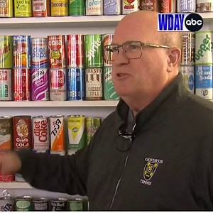 Tune in at 6pm and 10pm as WDAY reporter Kevin Wallevand meets a South Fargo resident who collected pop cans throughout the ages. | WDAY TV News