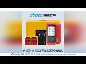 XTOOL X100 Pro2 OBD2 Automotive Scanner Key Programmer with EEPROM Adapter Code Reader Car Diagnosti