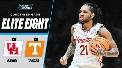 Houston vs. Tennessee - Elite Eight NCAA tournament extended highlights