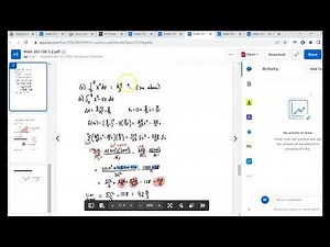 Test 4 Calc I Overview