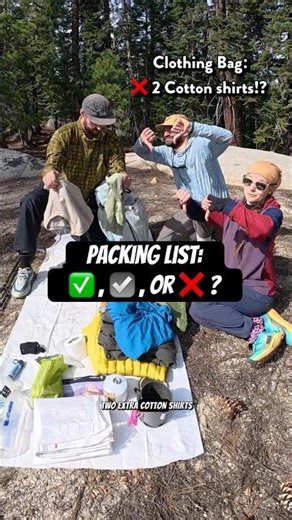 Don’t bring too much stuff backpacking! Here’s what a beginner could have left behind!