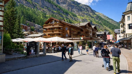 Explore Zermatt Switzerland and its stunning summer views (4K)