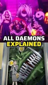All Daemons Explained And Their Abilities In Daemons Of The Shadow Realm #anime #shorts