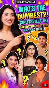 Keona’s Most Savage Answers 😱 Rapid Fire Splitsvilla 16 #shorts #splitsvilla16 #keona #rapidfire