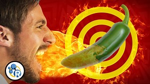 What exactly makes hot peppers hot and why do we perceive them as being hot? | Reactions