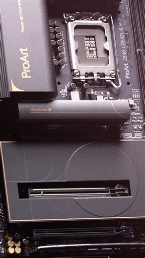 4.2K views · 15 reactions | The ProArt Z890-CREATOR WIFI is designed to be the beating heart of your new workstation, with AI and EZ DIY features that make maximizing performance and installing components a cinch. And feel free to connect your high-speed peripherals with Thunderbolt™ 5 ports and PCIe® 5.0 support!  ​ ​Wanna learn more? ​ Video Overview:https://asus.click/Z890-Mobos ​ Series Page: https://asus.click/intel-z890-microsite | ASUS | Facebook