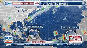 Tropical threats cruising across Caribbean, eastern Atlantic