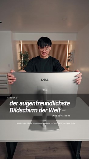 Der Dell UltraSharp 27 Monitor liefert beeindruckende 4K-Bilder und einen ganz neuen Komfort. 47 % dunkleres Schwarz sorgt für enorme Detailtiefe. Augenfreundlich wie noch nie mit der 5-Sterne-Zertifiziertung vom TÜV – schont die Augen beim Arbeiten und Produzieren. | Dell Technologies | Facebook