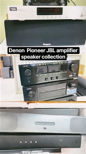 Ritchie Street 🔥 JBL, Pioneer, Jamo & Denon Audio Collection | Amplifiers & Speakers #Shorts