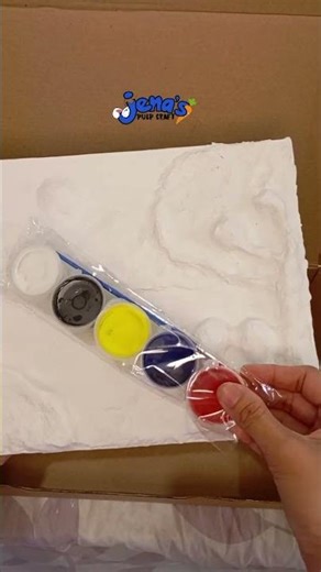 Paper pulp art kits | Embossed canvas | Gift Ideas