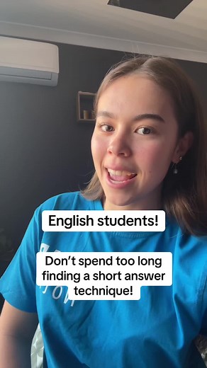 the key to every short answer question #advancedenglish #standardenglish #year12 #atar #trials #hsc #vce #qce #foryou #fyp