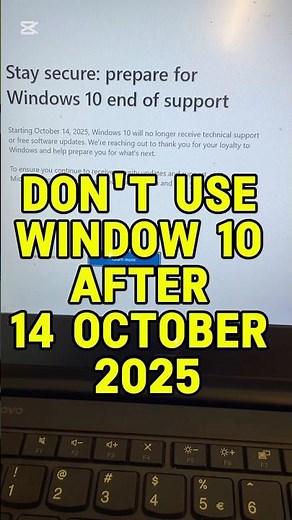 Windows 10 Support End Date #microsoft #window10 #tech