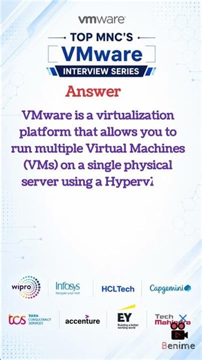 🚨 What is VMware? | VMware Interview Question #shorts