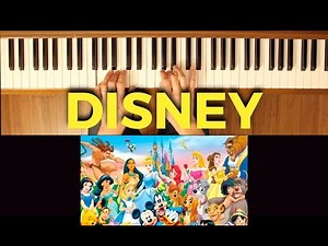 Mickey Mouse March (Disney) [Easy-Intermediate Piano Tutorial]