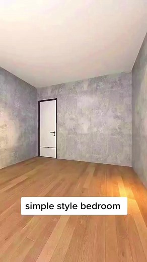 7.3K views · 88 reactions | Simple style bedroom #home #3dmodel #bedroom #homedecor | Home Designs | Facebook