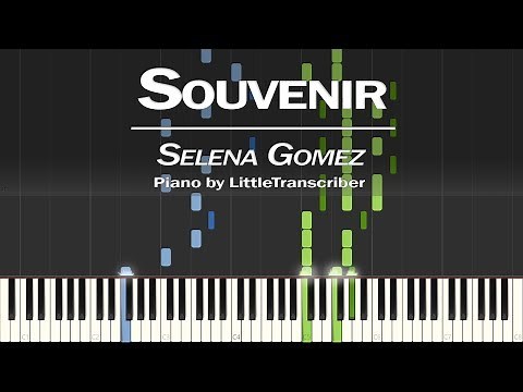 Selena Gomez - Souvenir (Piano Cover) Synthesia Tutorial by LittleTranscriber